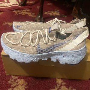 Nike space hippie running sneakers sustainable material